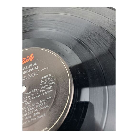 Cindy Lauper She's So Unusual Vinyl Record 1983 First Press 38930 Portrait - Picture 13 of 13